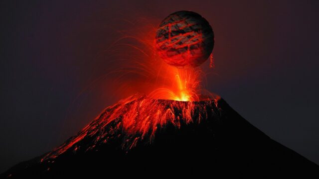火山噴火の夢,金運